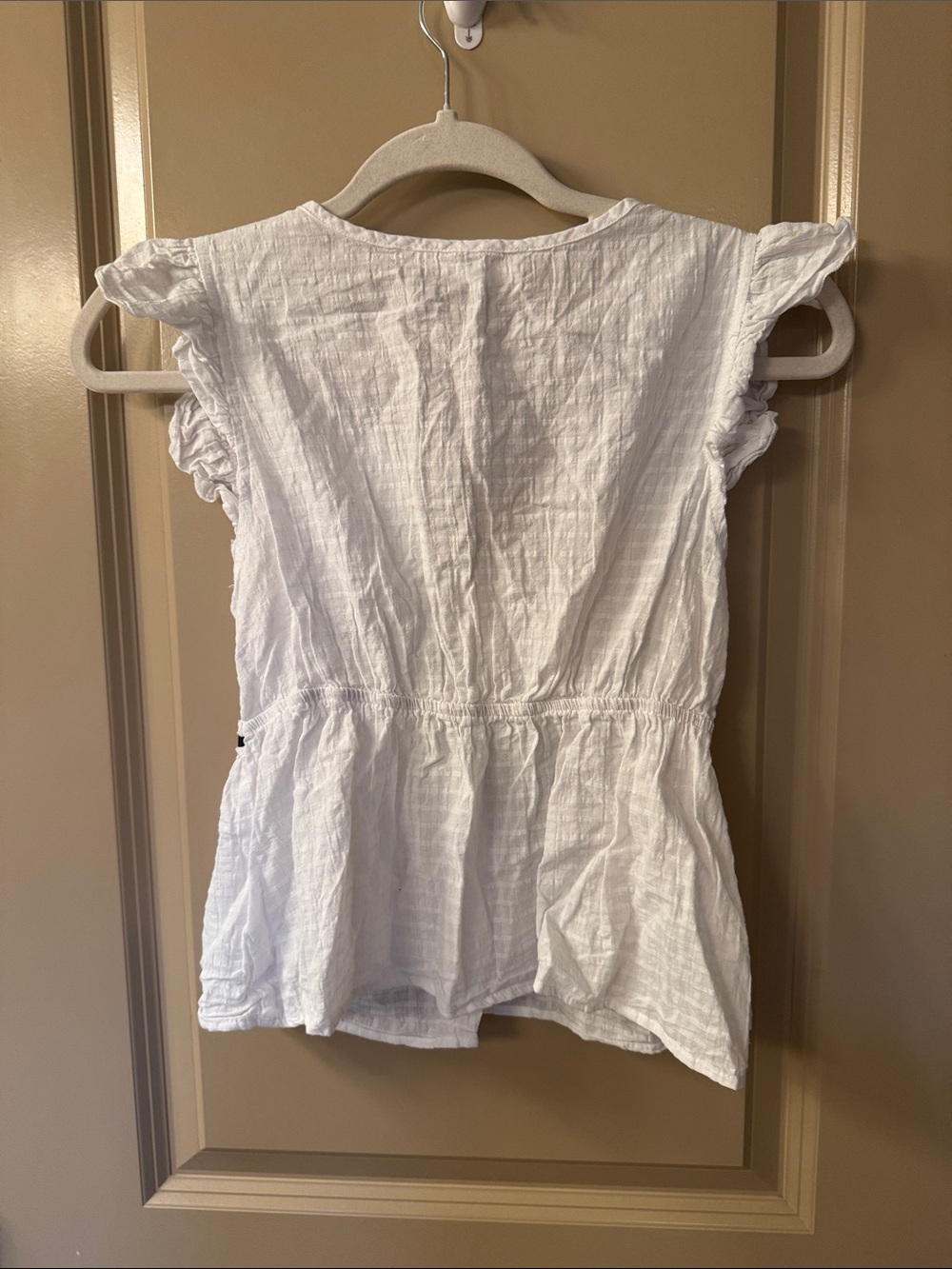 Altar’d State Peplum Top with Black Tie - Picture 4 of 4
